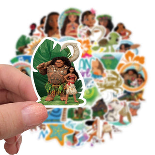 Disney Moana Cartoon Stickers-GraffitiWallArt