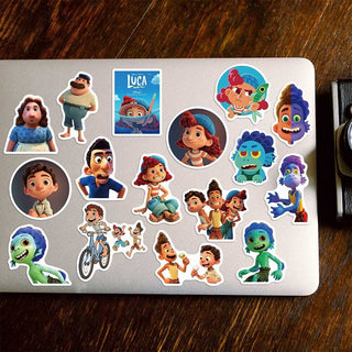 Disney Pixars Luca Movie Stickers - Perfect for Fans and Collectors-GraffitiWallArt