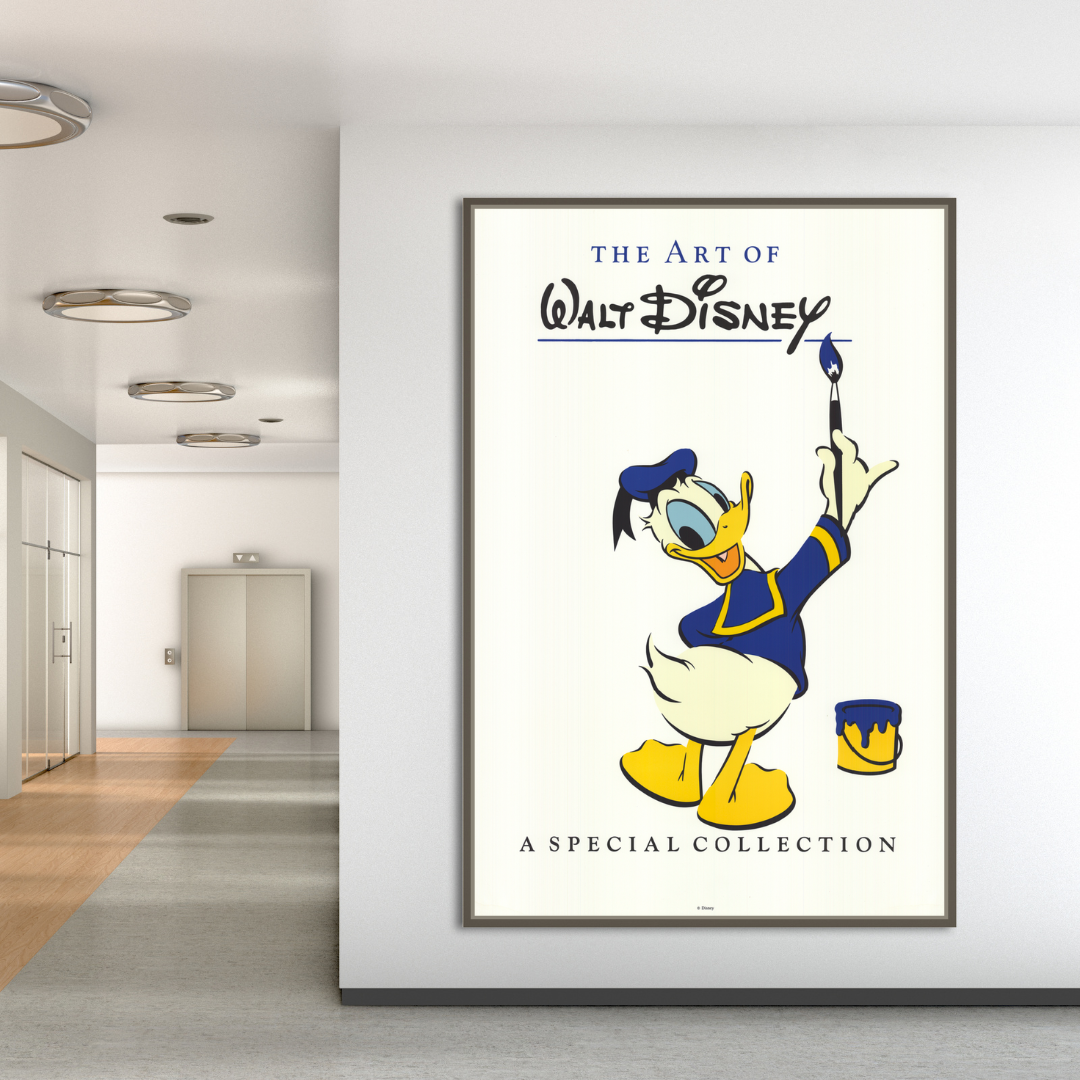 Disney Starts here Canvas Wall Art-GraffitiWallArt