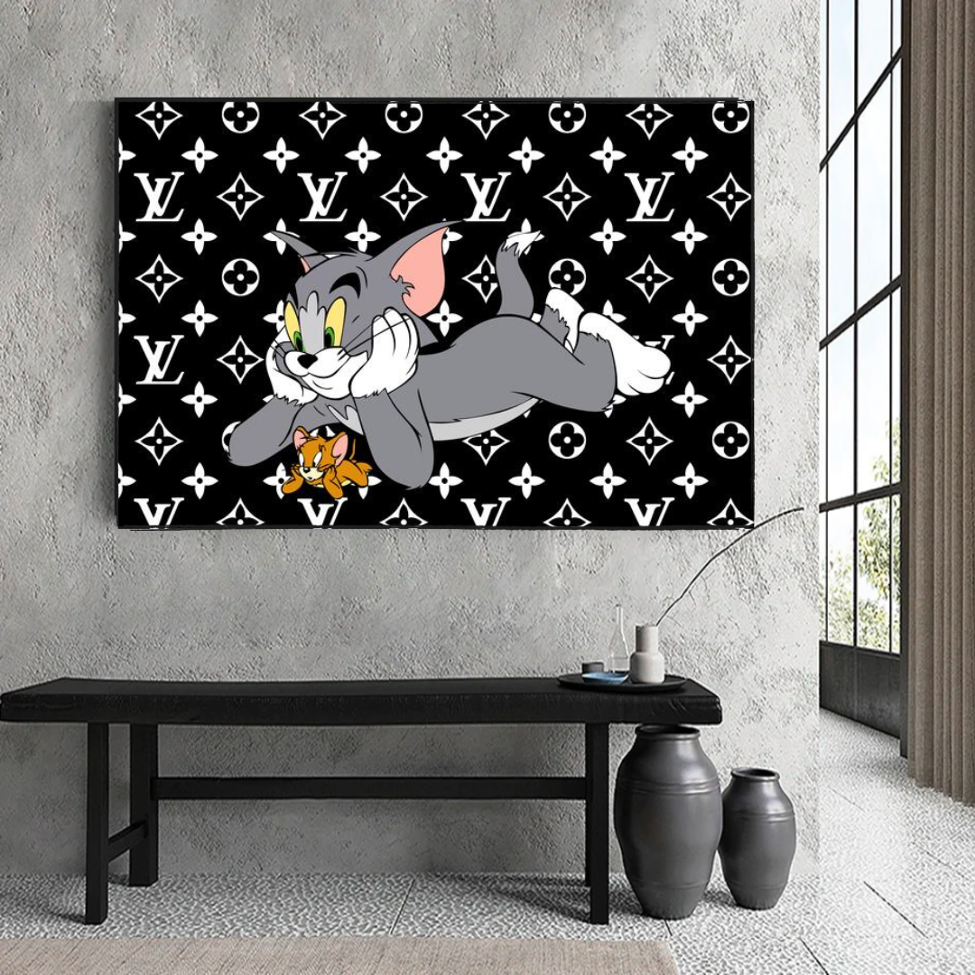 Disney Tom and Jerry Canvas Wall Art