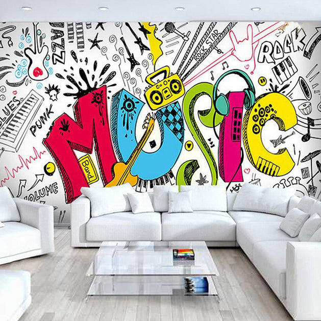 DJ Music Wallpaper: Find the Perfect Melodies-GraffitiWallArt
