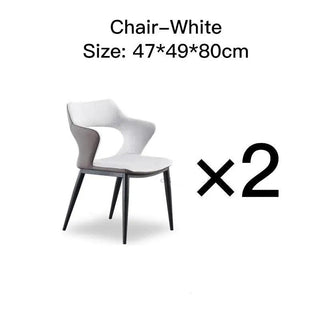 Designer Dining Curve Chairs - Finest Dining Decor