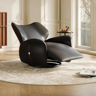 Designer Leather Recliner Chair : Luxury Comfort and Style - GraffitiWallArt