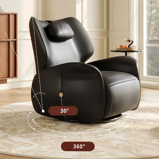 Designer Leather Recliner Chair : Luxury Comfort and Style - GraffitiWallArt