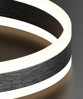 Lustre d'escalier LED Rings : une élégance inégalée