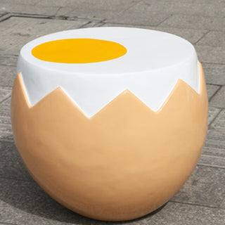 Egg Style Sofa Stool: Comfort and Style Combined-GraffitiWallArt