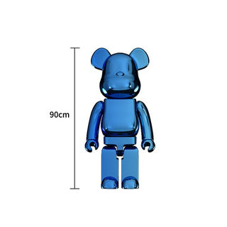 Electroplating Multicolour Bearbrick Statue Large-GraffitiWallArt