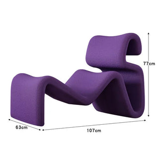 Ergonomic Meuble Salon Room Recliner Seat Chair-GraffitiWallArt