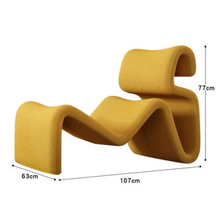 Ergonomic Meuble Salon Room Recliner Seat Chair-GraffitiWallArt