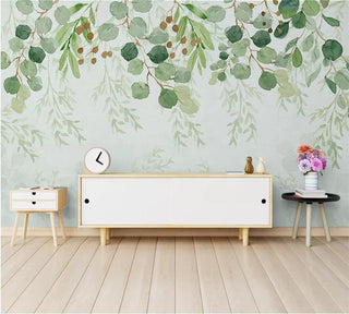 Eucalyptus Wallpaper: Refresh Your Space with Nature-GraffitiWallArt