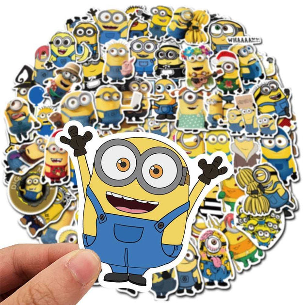 Famous Despicable Me Waterproof Sticker Pack-GraffitiWallArt