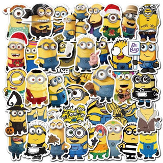 Famous Despicable Me Waterproof Sticker Pack-GraffitiWallArt