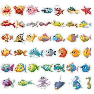 Fish Stickers: Get High-Quality Decals for Aquariums-GraffitiWallArt