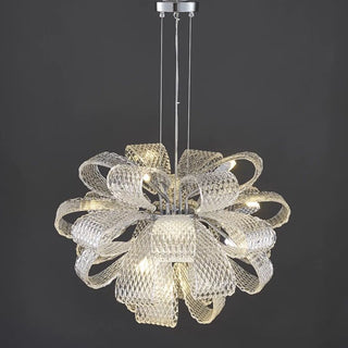 Flower Crystal LED Lighting - Crystal Chandelier-GraffitiWallArt