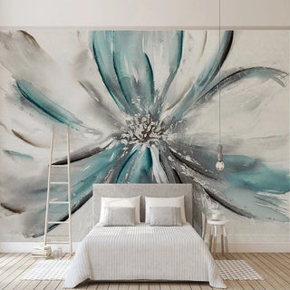 Flower Wallpaper Mural - Enhance Your Space-GraffitiWallArt