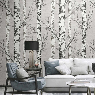 Forest Wallpaper: Stunning Nature Scene Mural-GraffitiWallArt