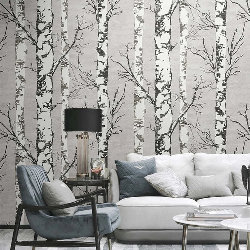 Forest Wallpaper: Stunning Nature Scene Mural-GraffitiWallArt