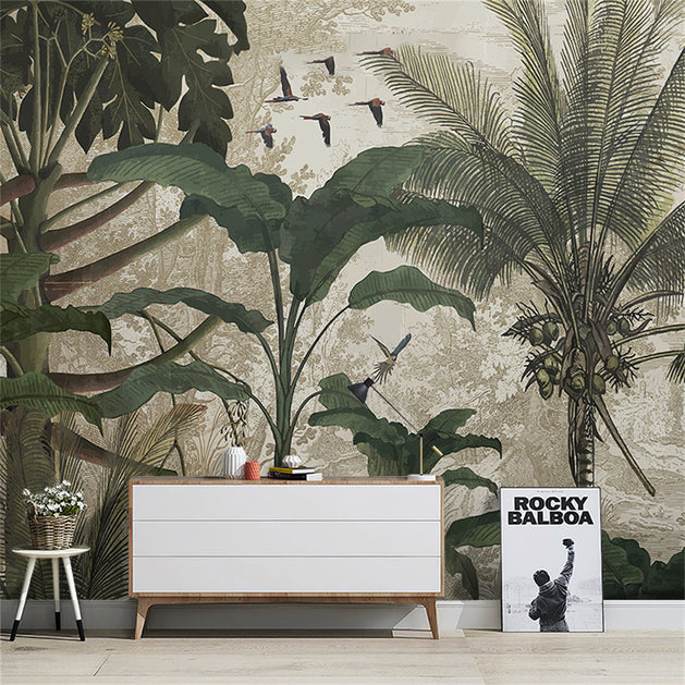 Forest Wallpaper - Transform Your Space with Nature's Beauty-GraffitiWallArt