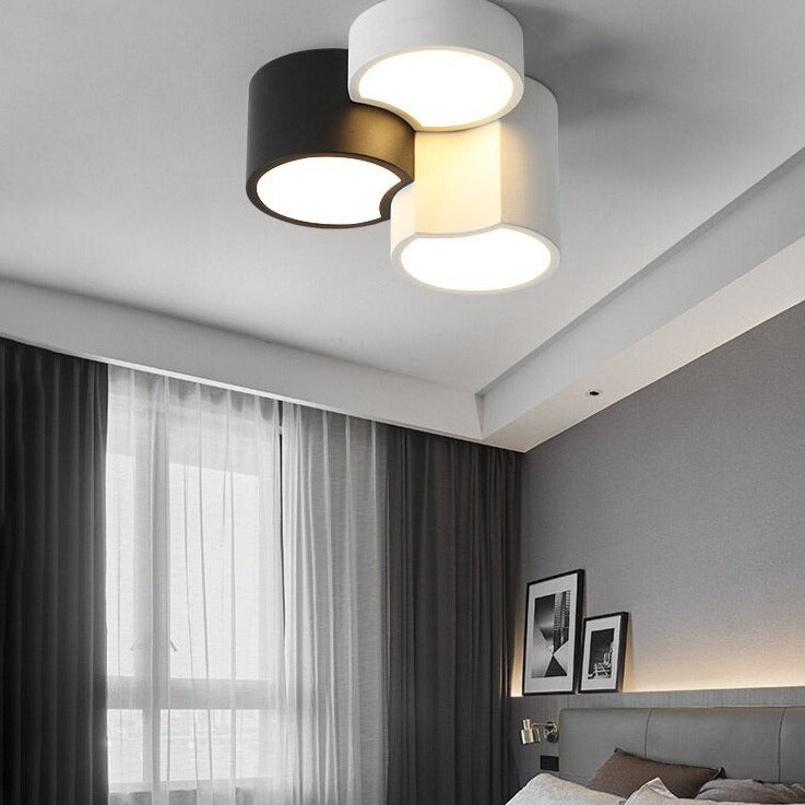 Geometric Ceiling Light for Bedroom-GraffitiWallArt