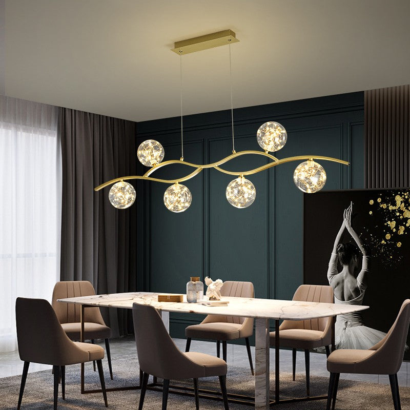 Glass Ball Pendant Light – Illuminate with Grace-GraffitiWallArt