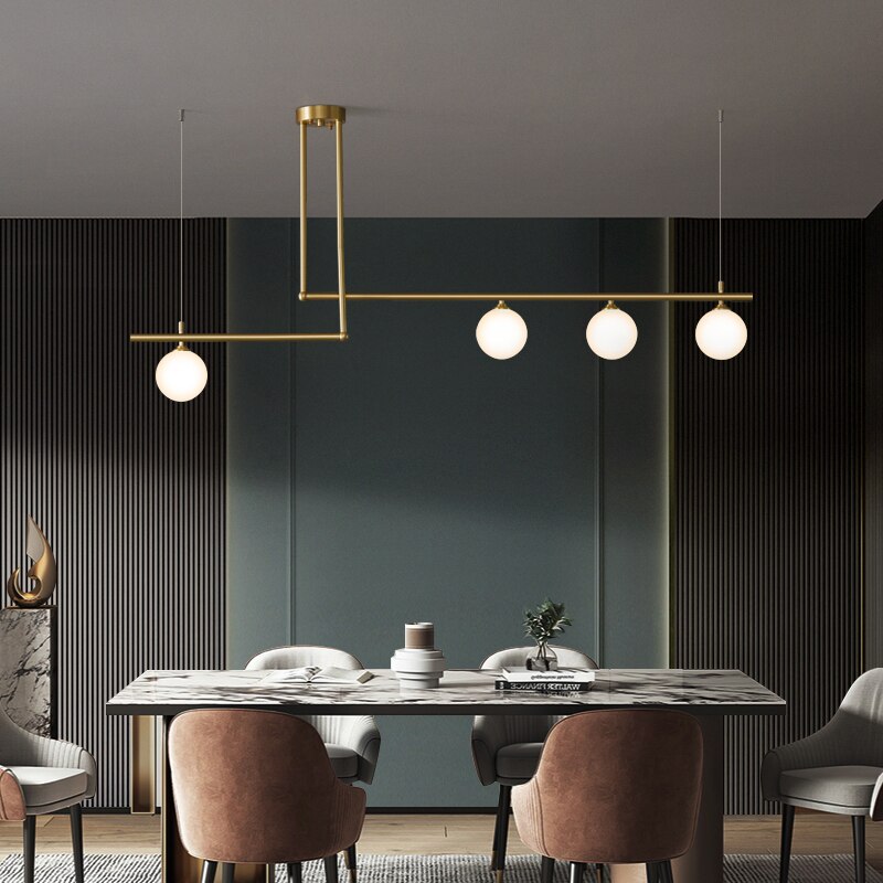 Globe Chandelier: Elegant Lighting for a Striking Ambiance-GraffitiWallArt