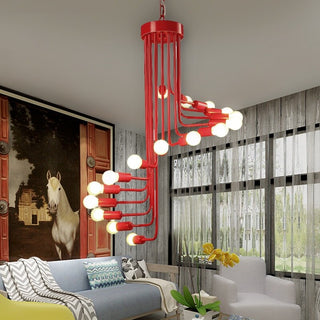 Globe Chandelier: Stunning Lighting Fixture-GraffitiWallArt