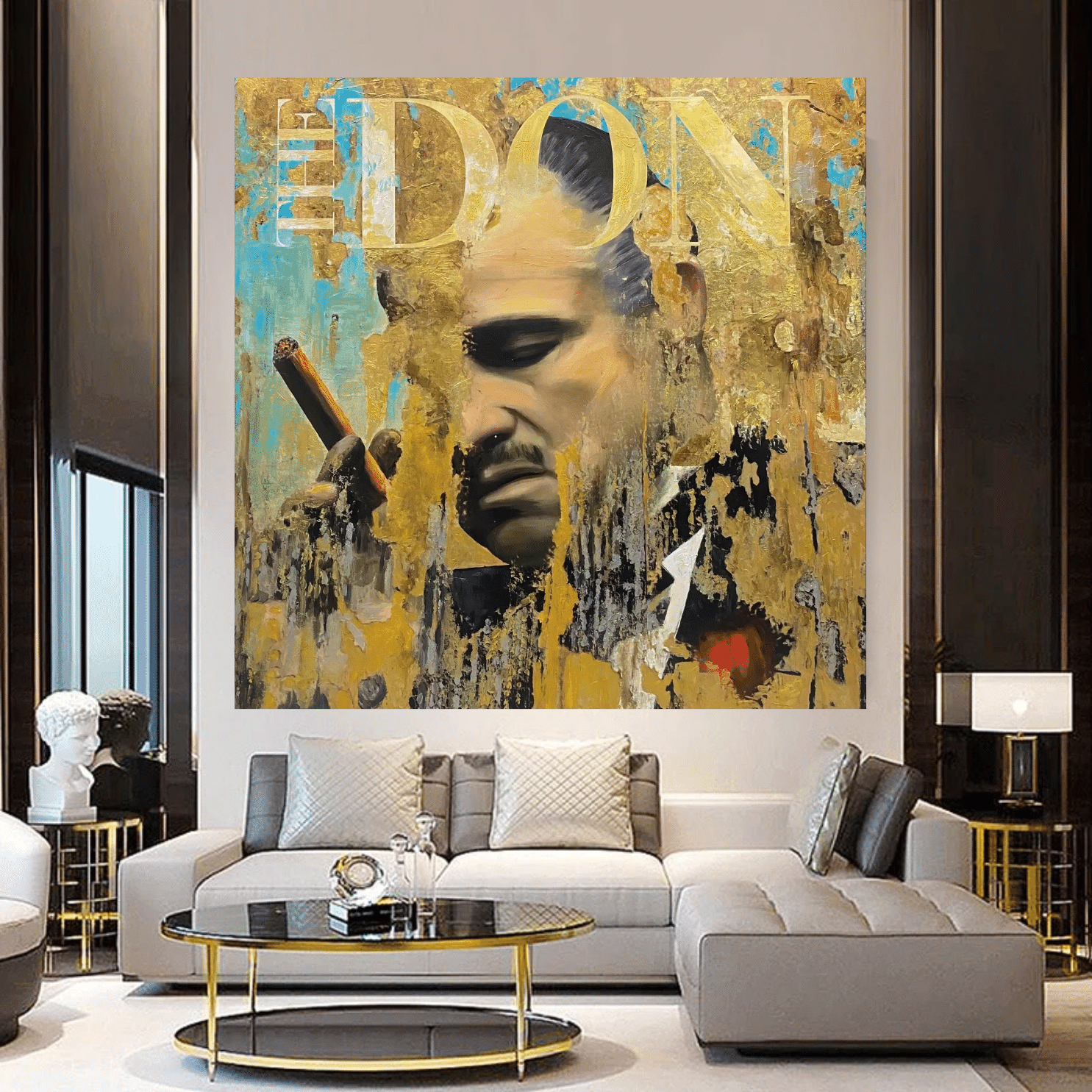 Godfather The Don Canvas Wall Art-GraffitiWallArt