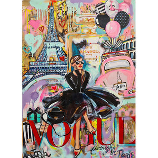 Graffiti Art Hepburn Canvas Wall Art-GraffitiWallArt