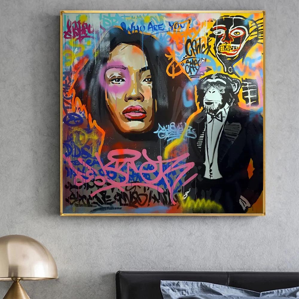 Graffiti Famous Wall Art Canvas Wall Art-GraffitiWallArt