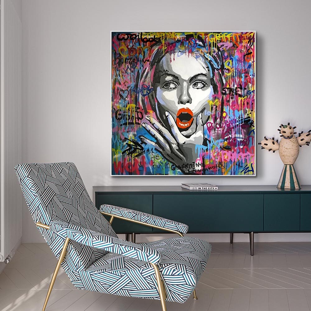 Graffiti Famous Wall Art Canvas Wall Art-GraffitiWallArt