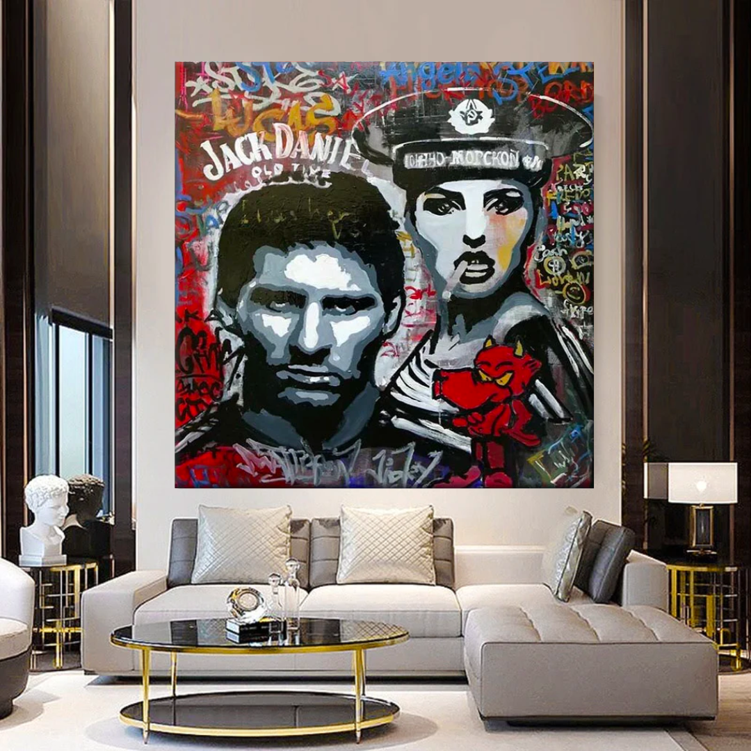 Graffiti Famous Wall Art Canvas Wall Art-GraffitiWallArt