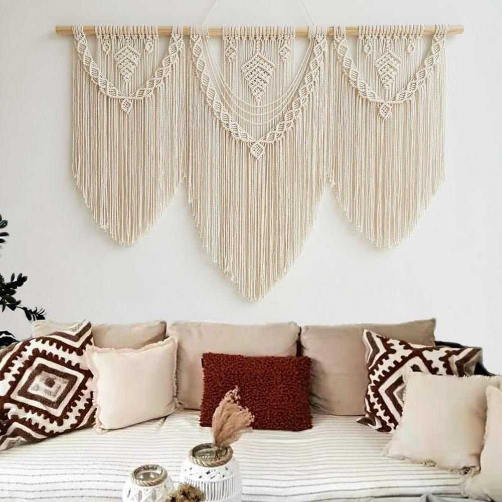 Handcrafted Macrame Wall Hanging Decoration-GraffitiWallArt