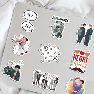 Heart Stopper Stickers: Unleash Your Inner Emotions-GraffitiWallArt