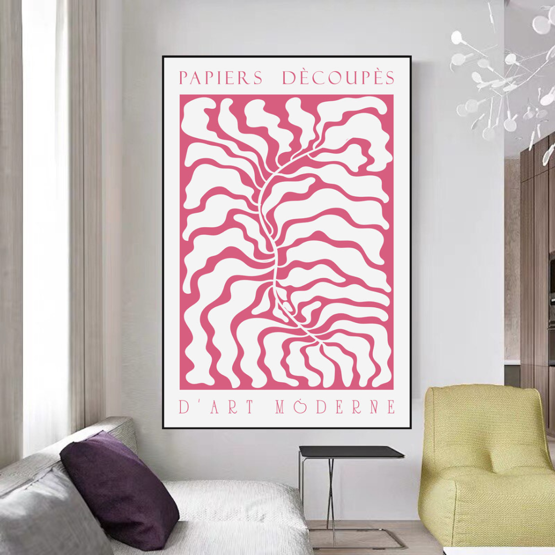 Henri Matisse Corals, Seaweeds Ocean Love Canvas Wall Art-GraffitiWallArt