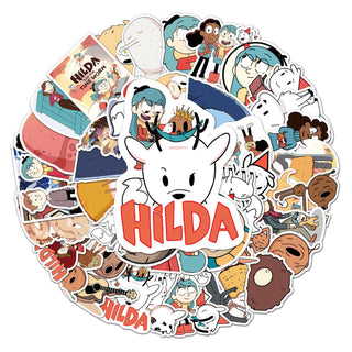 Hilda Sticker Pack Collection-GraffitiWallArt