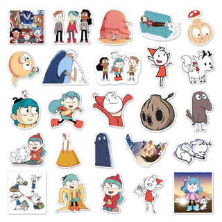 Hilda Sticker Pack Collection-GraffitiWallArt