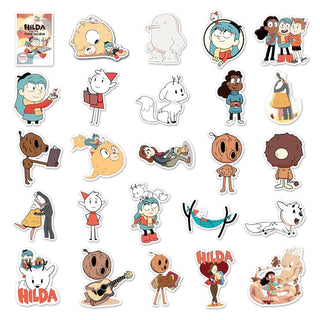 Hilda Sticker Pack Collection-GraffitiWallArt