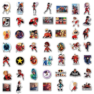 Incredibles Stickers Pack - Disney Movie Themed-GraffitiWallArt