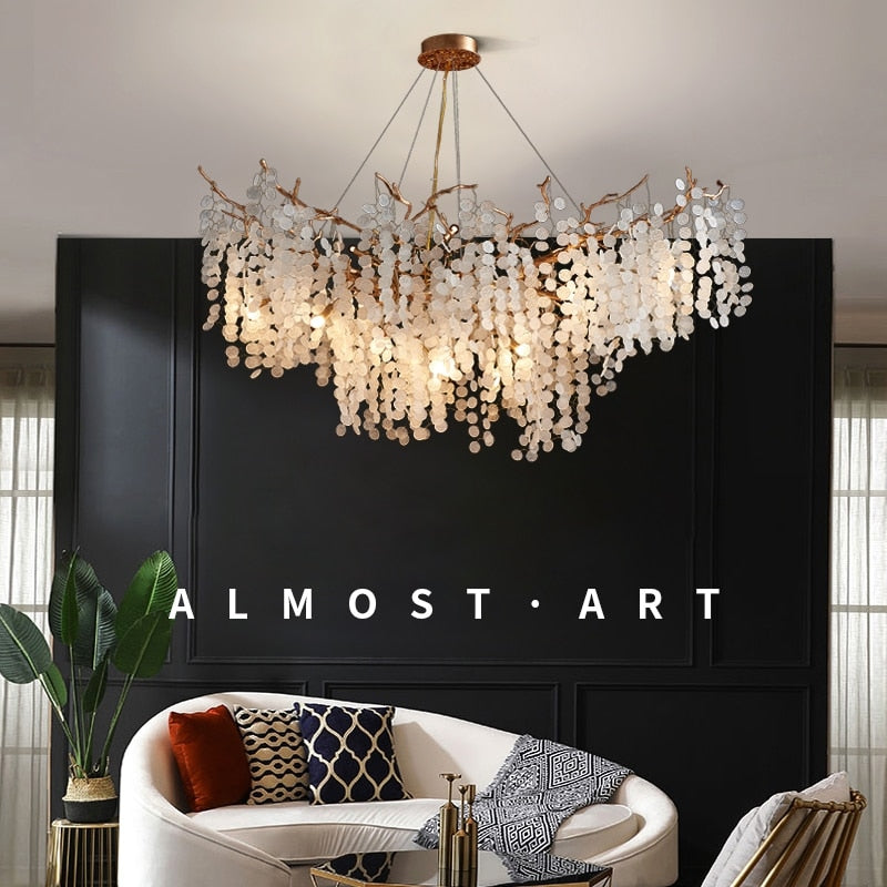 Iron Art Chandelier: Exquisite Design and Craftsmanship-GraffitiWallArt