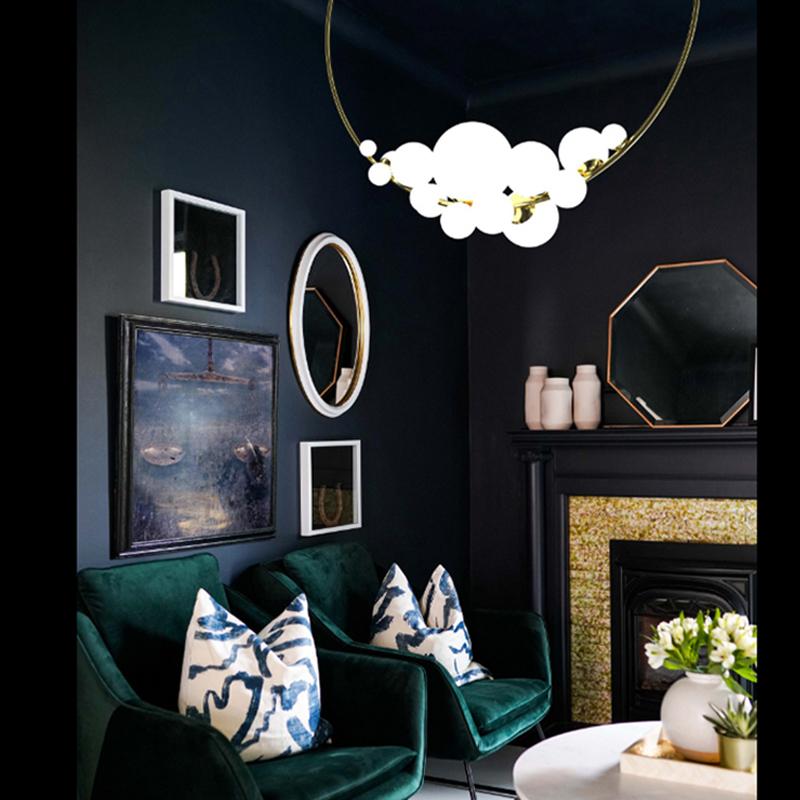 Italian Designer Ring Lighting - Exquisite Elegant Design-GraffitiWallArt