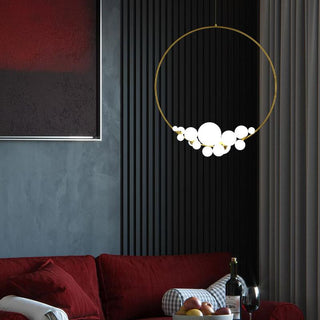 Italian Designer Ring Lighting - Exquisite Elegant Design-GraffitiWallArt