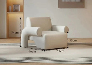 Italian Designer Sectional Sofa Set-GraffitiWallArt