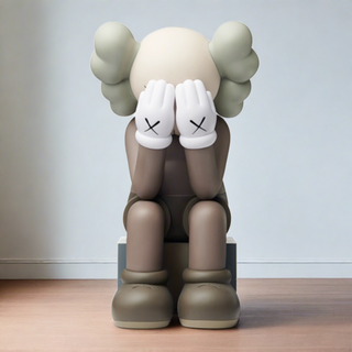 KAWS Companion Passing Through Statue-GraffitiWallArt