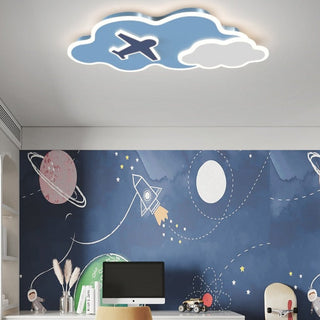 Kids Astronaut Ceiling Light | Kids Room Decor Lights-GraffitiWallArt