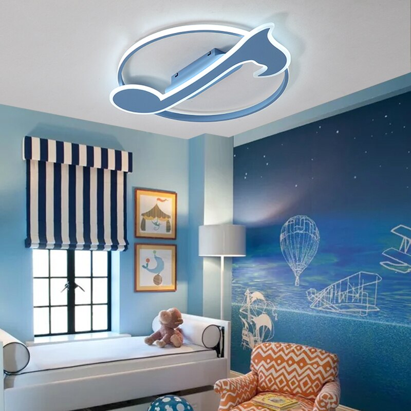 Kids Room Music Sign Ceiling Light | Kids Room Fancy Ceiling Lights-GraffitiWallArt