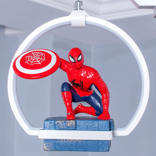 Kids Spiderman Ceiling Light | Kids Room Decor Lights-GraffitiWallArt