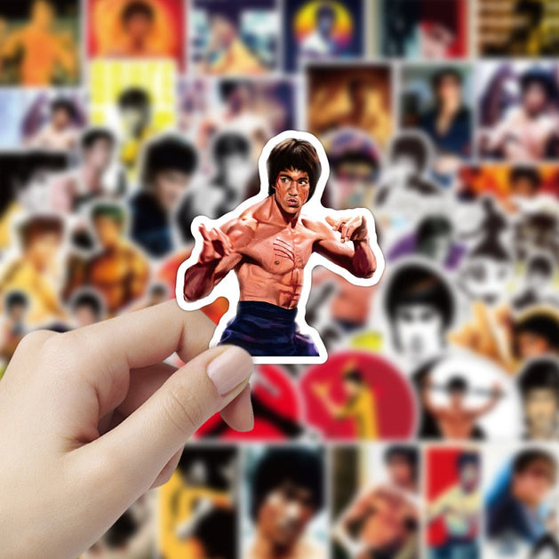 Kung Fu Stickers Pack: Martial Arts-inspired Decals-GraffitiWallArt