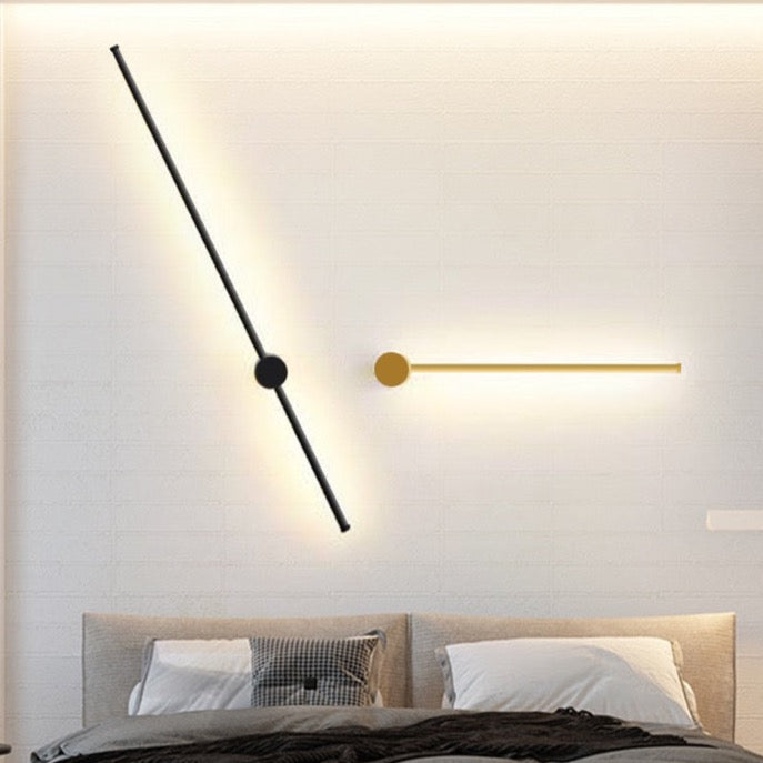 LED Lines Wall Lamp: Illuminate Your Space Effortlessly-GraffitiWallArt