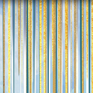 Light Lines Blue Wallpaper for Home Wall Decor-GraffitiWallArt