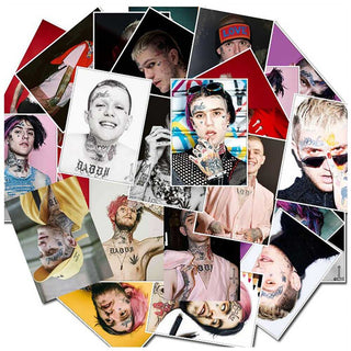 Lil Peep Stickers Pack - Waterproof Famous Bundle-GraffitiWallArt